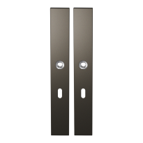 GPF1175.A1 long backplate rectangular lock 56 Dark blend