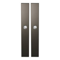 GPF1175.A1 long backplate rectangular Dark blend