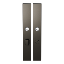 GPF1175.A1 long backplate rectangular bathroom 63/8 big knob Dark blend