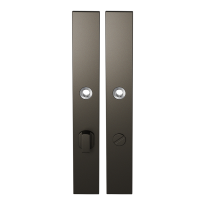 GPF1175.A1 long backplate rectangular bathroom 72/8 big knob Dark blend
