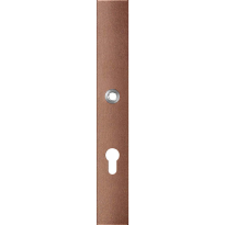 GPF1175.A2L long backplate rectangular 72PZ left handed Bronze blend