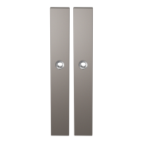 GPF1175.A3 long backplate rectangular Mocca blend