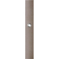 GPF1175.A3R long backplate rectangular blind right handed Mocca blend