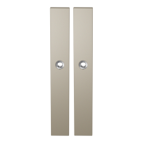 GPF1175.A4 long backplate rectangular Champagne blend