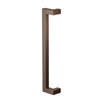 GPF13 pull handle 22x22mm cranked Bronze blend