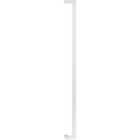 GPF13 pull handle 22x22x1000mm cranked white