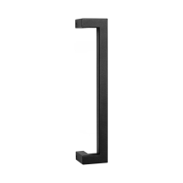 GPF13 pull handle 22x22x400mm cranked black