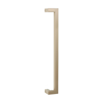 GPF13 pull handle 22x22x500mm cranked Champagne blend