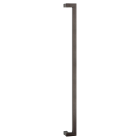 GPF13 pull handle 22x22x800mm cranked Dark blend