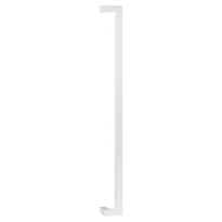 GPF13 pull handle 22x22x800mm cranked white