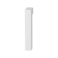 GPF1302.62K white Zaki+ window handle left / right 