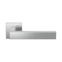 GPF1304.09-02 stainless steel Tapu door handle on rose 50x8mm