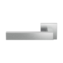 GPF1304.09-02L Tapu door handle on rose pointing left 50x8mm