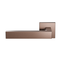 GPF1304.A2-02L Tapu door handle on rose pointing left 50x8mm