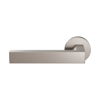 GPF1304.A3-00L/R Tapu door handle on rose pointing left/ right 50x8mm