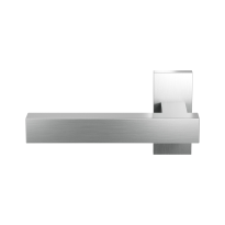 GPF1307.09-01L Toro+ door handle on rose pointing left 70x32x10mm