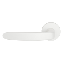 GPF1310.62-00L/R Taka door handle on rose pointing left/ right 50x8mm