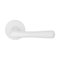 GPF1312.62-05R Pake door handle on round rose right white