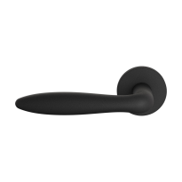 GPF1314.61-00L/R Rangi door handle on rose pointing left/ right 50x8mm