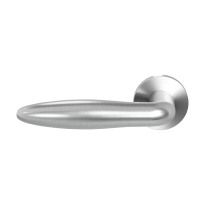 GPF1315.09-00L/R Pepe door handle on rose pointing left/ right 50x8mm