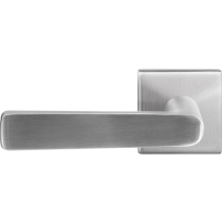 GPF1325.09-02L Kume door handle on rose pointing left 50x50x8mm