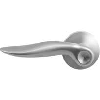 GPF1330.09-00L Kare door handle on rose pointing left 50x8mm