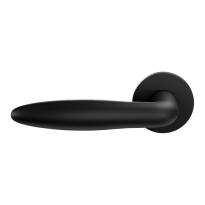 GPF135EL door handle on rose pointing left