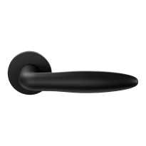 GPF135ER door handle on rose pointing right