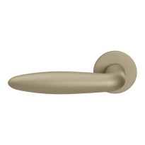 GPF135VRA4 Champagne blend Cigar model door handle on rose 53x6mm