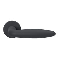 GPF135VRAS door handle on rose 