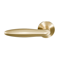 GPF135VRP4 door handle on rose pointing left 
