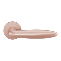 GPF135VRT2 door handle on rose pointing right Blush