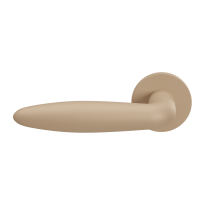 GPF135VRU1 door handle on rose pointing left 