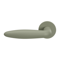 GPF135VRU2 door handle on rose pointing left 