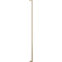 GPF14 pull handle 30x30x2000mm cranked Champagne blend
