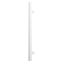 GPF16 pull handle T-model 25x500mm white