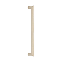 GPF19 pull handle straight 25x375mm Champagne blend