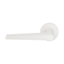 GPF2060.62-00L/R Piko door handle on rose pointing left/ right 50x8mm