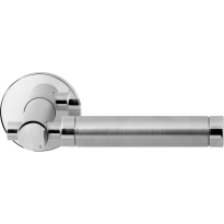 GPF2075.49/09-00 Moko duo door handle on rose 50x8mm