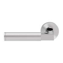 GPF2080.49/09-00L/R Kuri duo door handle on rose 50x8mm left/right