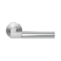 GPF2082.09-00 Kuri door handle on rose 50x8mm