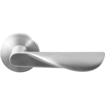 GPF3022.09-00R Moana door handle on rose pointing right 50x8mm
