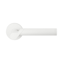 GPF3025.62-00R white Horo door handle right on rose 50x8mm