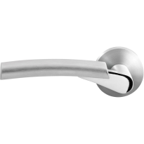 GPF3030.09/49-00L Hine duo door handle on rose 50x8mm left