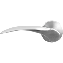 GPF3035.09-00L Kai door handle on rose pointing left 50x8mm