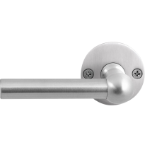 GPF3040.09-06L/R Hipi door handle on rose pointing left/ right 50x2mm