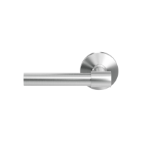 GPF3041.09-00L/R Hipi Deux door handle on rose pointing left/ right 50x8mm
