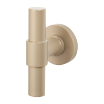 GPF3047.A4 Hipi Deux+ Champagne blend cross knob fixed including knob fastener