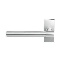GPF3051.09-01L Hipi Deux door handle on rose pointing left 70x32x10mm