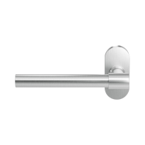 GPF3051.09-04L Hipi Deux door handle on rose pointing left 70x32x10mm